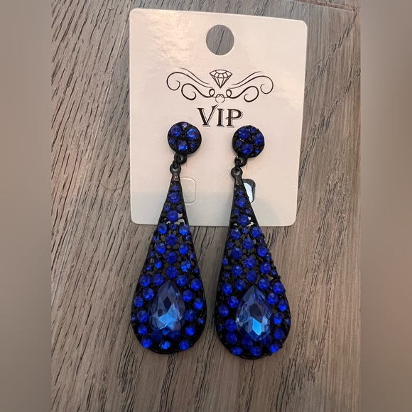 Deep sea earnings in blue, New💕 - Picture 1 of 2